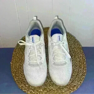 Reebok Nanoflex Sneaker White and Grey Women’s Size 10